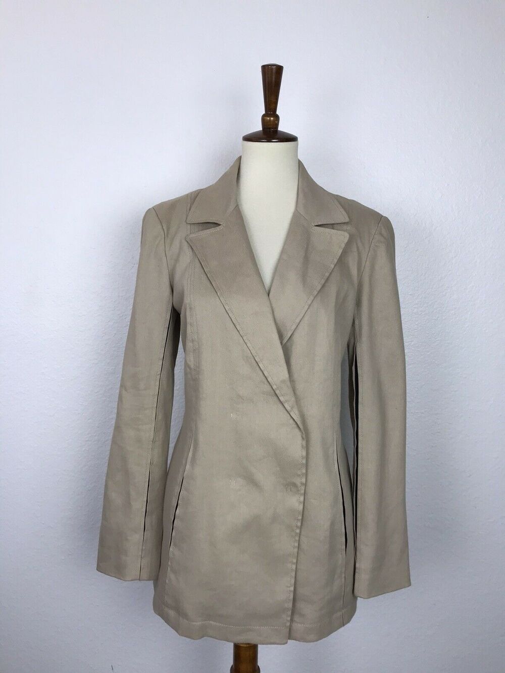 Worth New York Blazer Linen Blend Quiet Luxury Corpcore Minimalist Spring Summer
